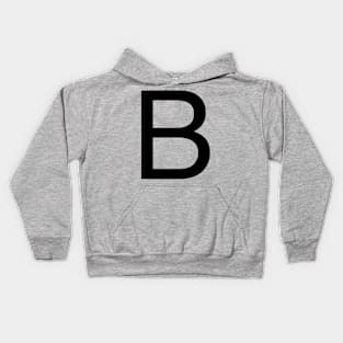 Helvetica B Kids Hoodie